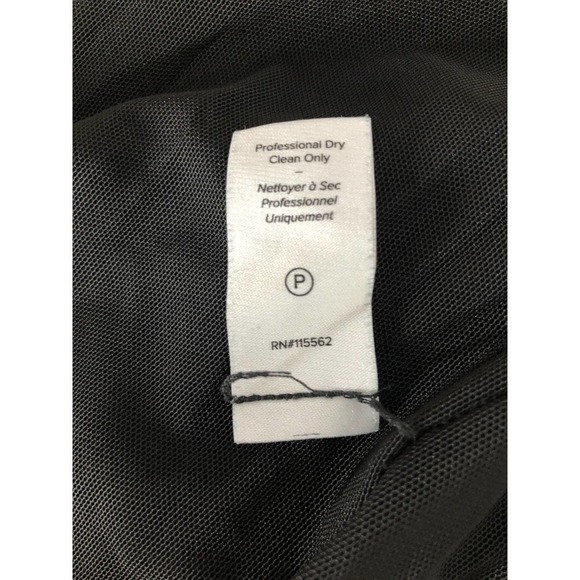 Cinq à Sept Francoise Gown Long Sleeve Black 2 - Picture 15 of 16